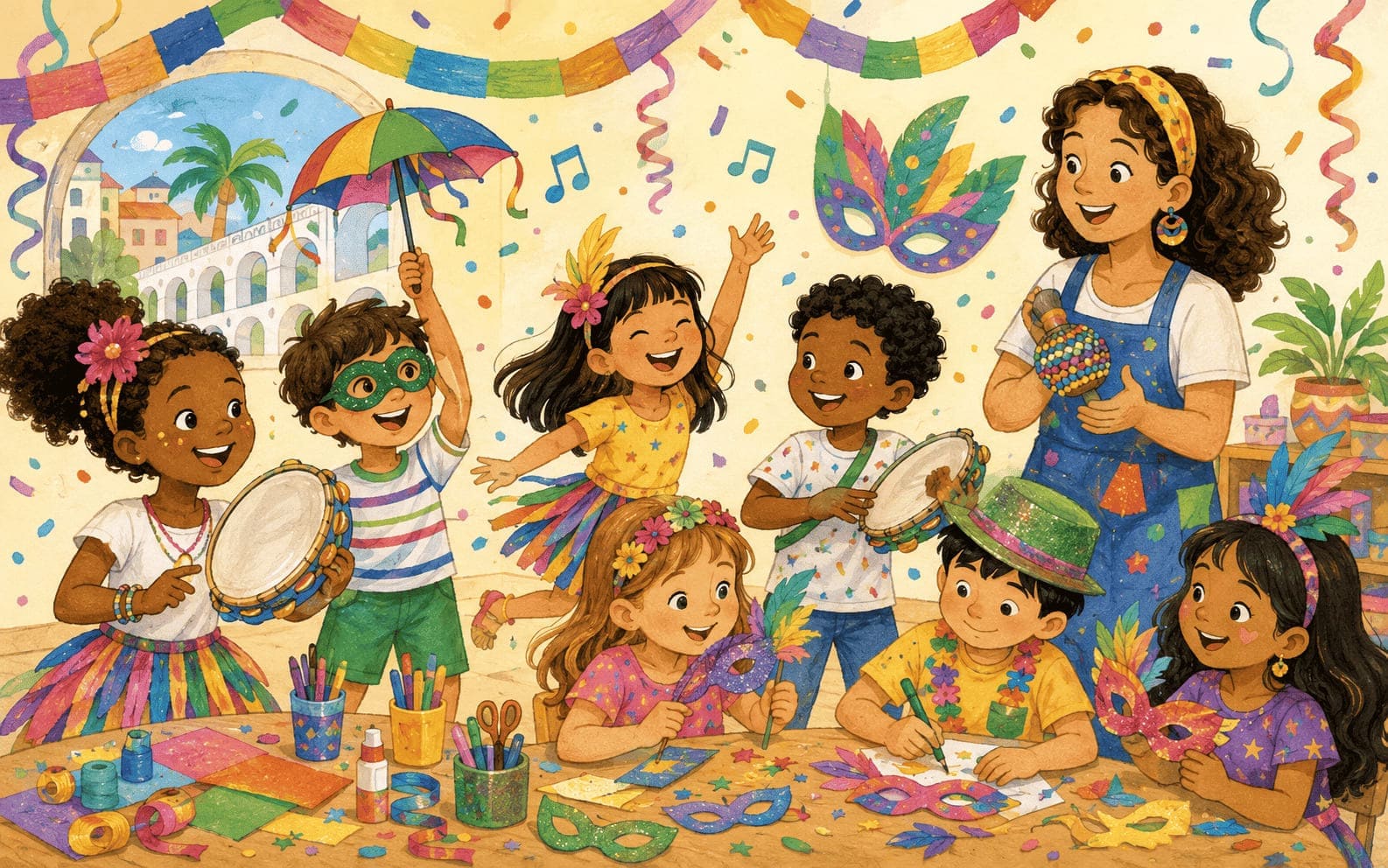 Atividades pedagógicas para Carnaval