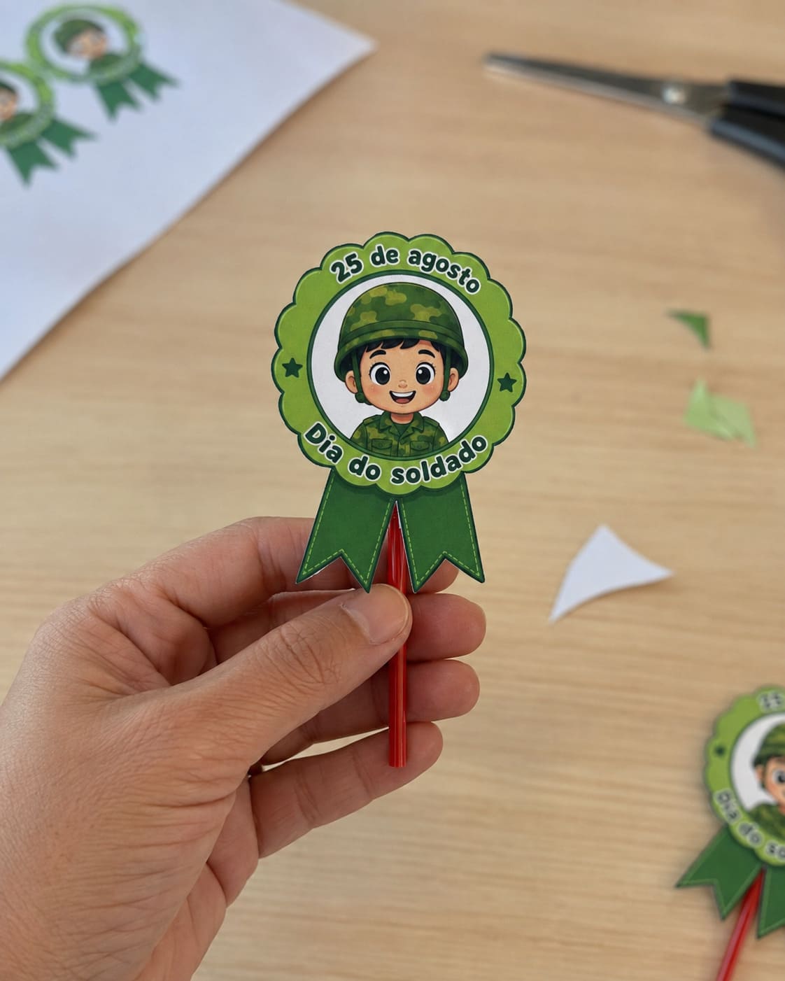 Lembrancinha para o Dia do Soldado - Medalha de Honra - imagem 1