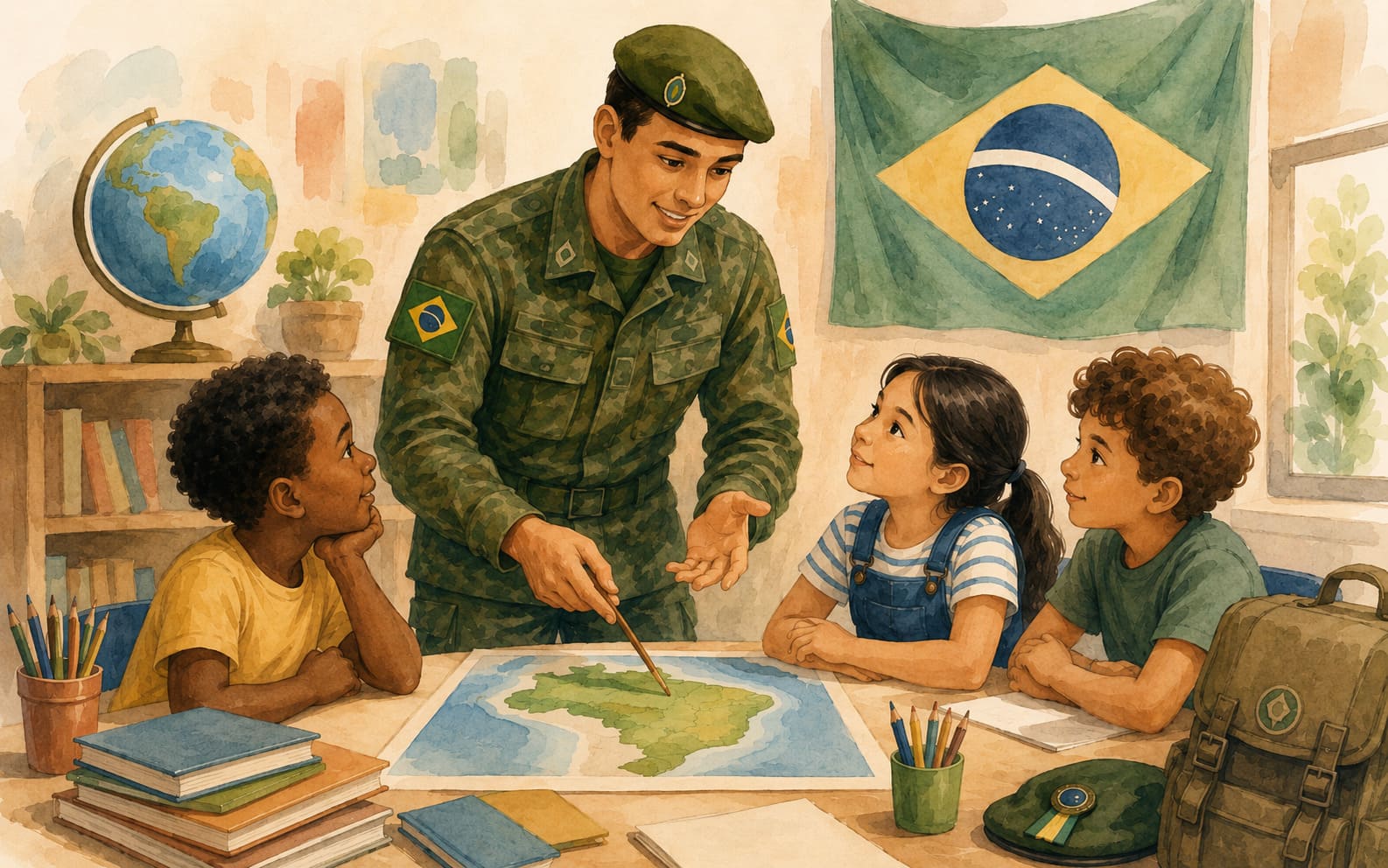 Atividades pedagógicas para Dia do Soldado