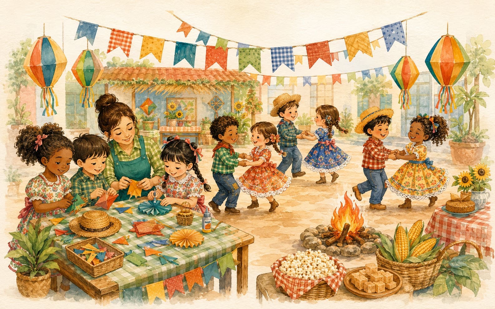Atividades pedagógicas para Festa Junina