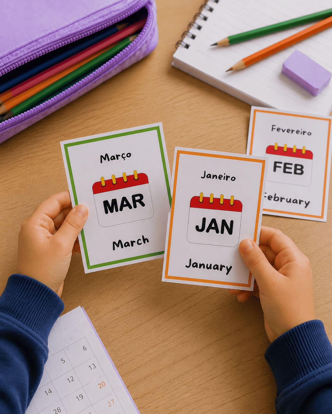 Vocabulário em inglês: Meses - imagem 1