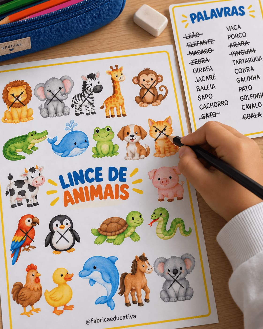 Jogo Educativo: Lince dos Animais - imagem 1