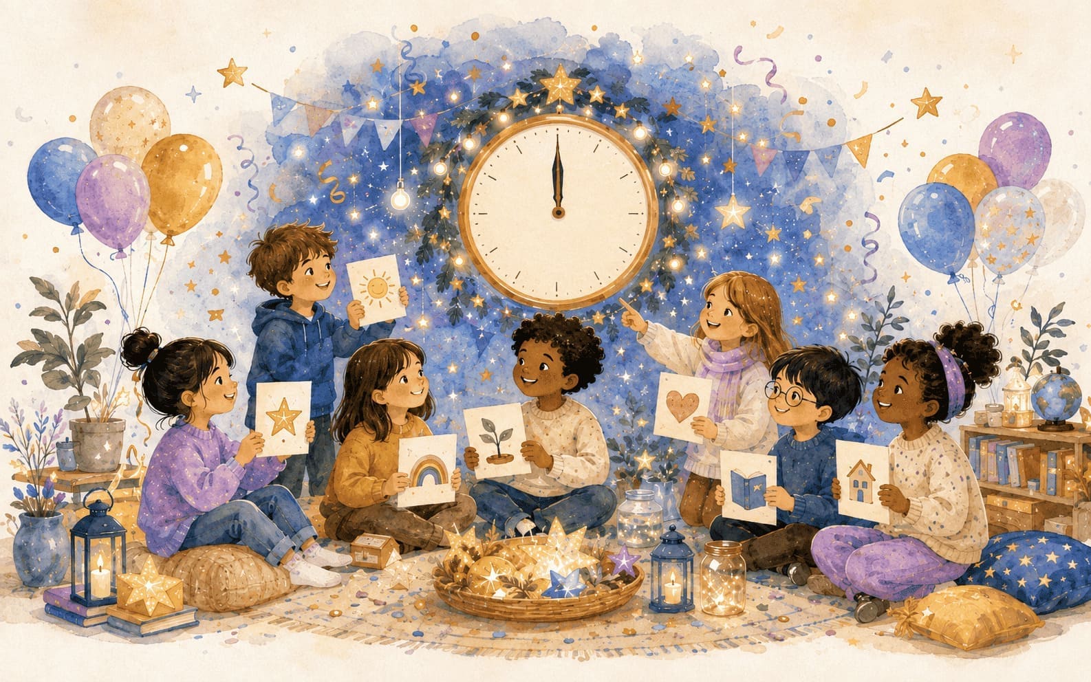 Atividades pedagógicas para Ano novo