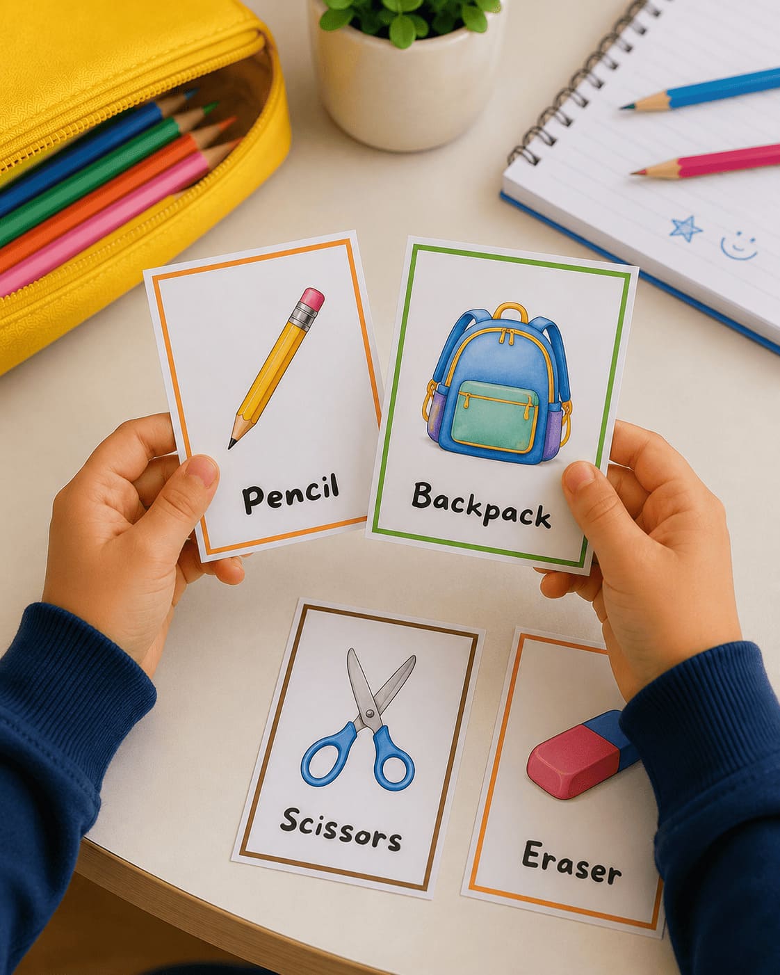 Vocabulário em inglês: Materiais Escolares - imagem 1
