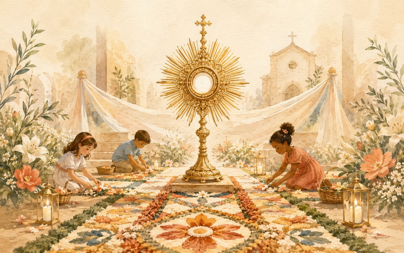 Atividades pedagógicas para Corpus Christi