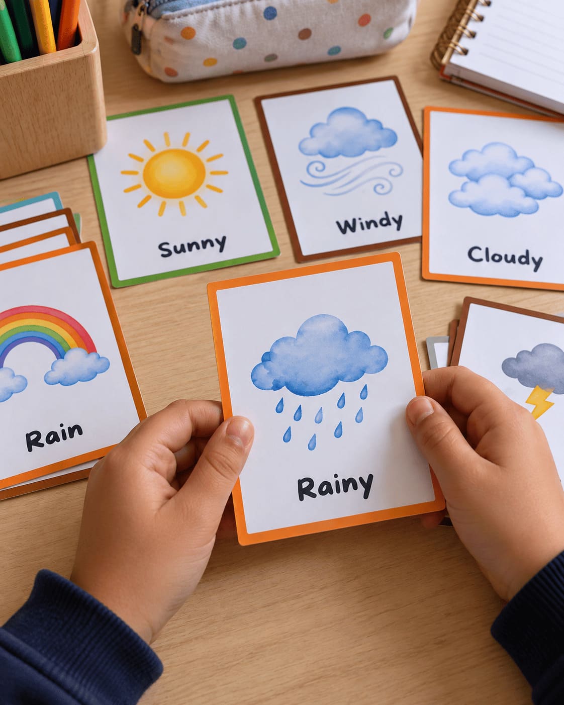 Vocabulário em inglês: Clima - imagem 1