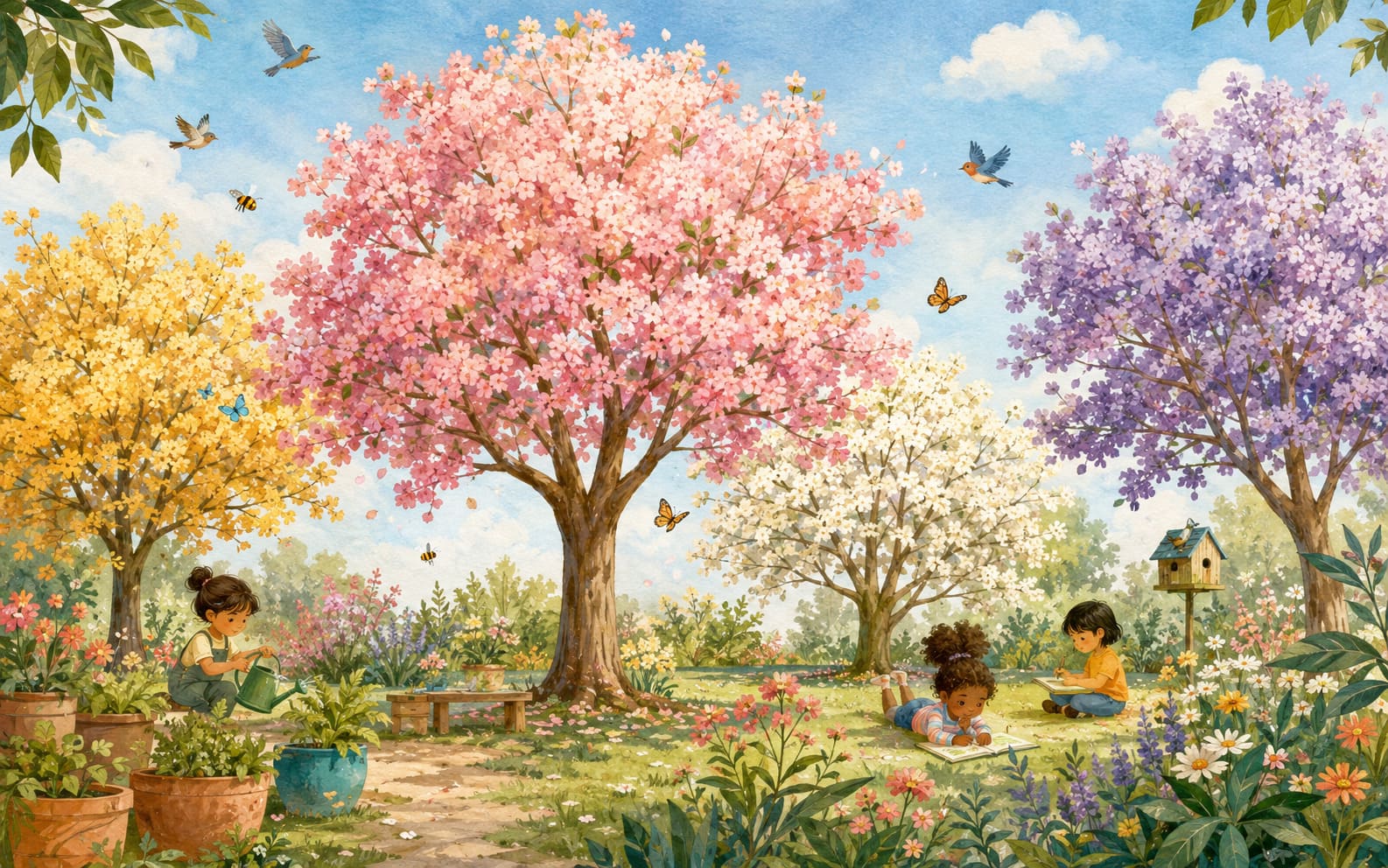 Atividades pedagógicas para Primavera